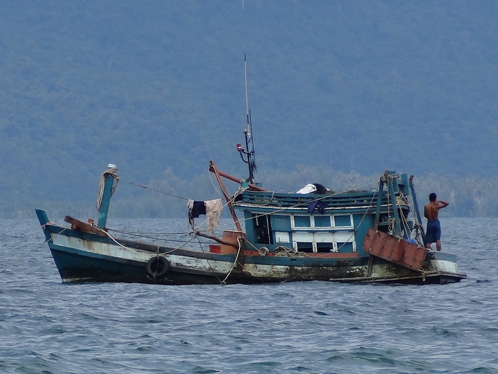 Fischerboot - Kambodscha
